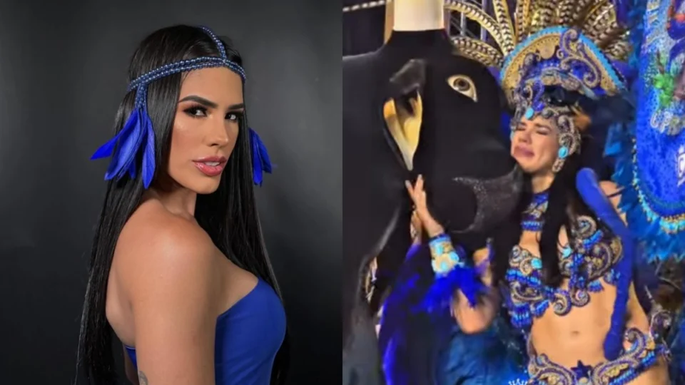 VÍDEO: Porta-estandarte se emociona ao receber tributo do Boi Caprichoso após morte do irmão