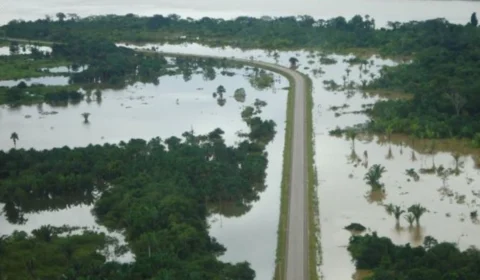 Cheia do Rio Madeira: com nível próximo a 17 metros, cota de inundação se aproxima em Porto Velho