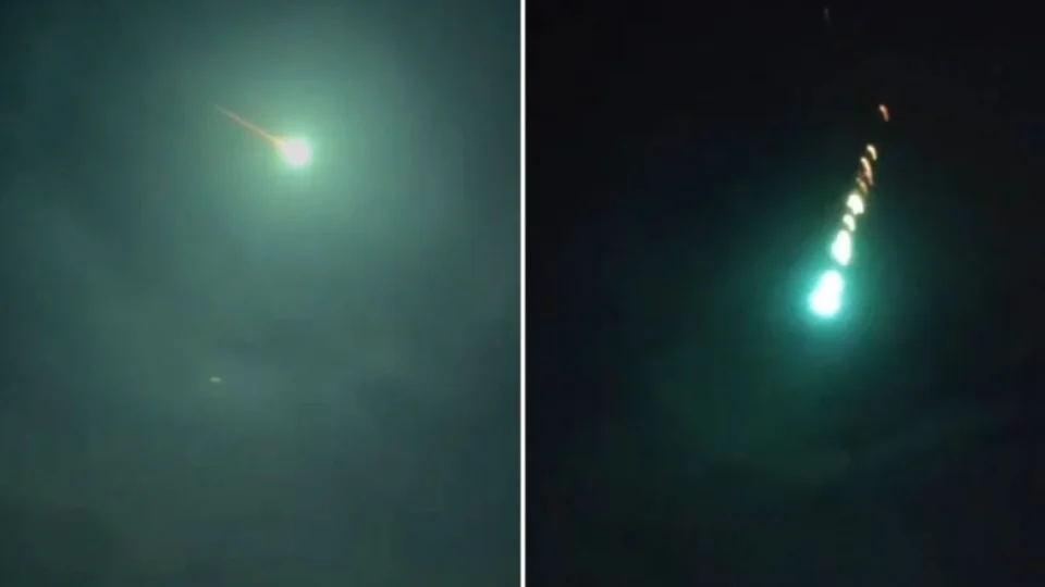VÍDEO: Explosão de meteoro é vista no céu de Santa Catarina