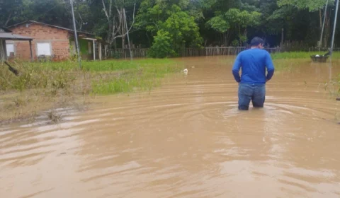 Cheia do rio Madeira: moradores relatam preocupação e perigo em ruas alagadas em Porto Velho; veja vídeo