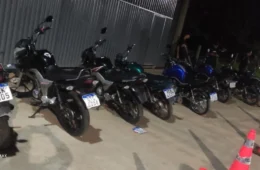 VÍDEOS: nove motocicletas irregulares são apreendidas durante operação em Ji-Paraná