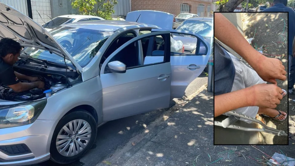 Motorista de app é sequestrado e trancado no porta-malas durante onda de assaltos em Manaus