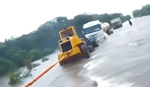 Cheia do Rio Madeira submerge BR-230 e isola municípios no sul do Amazonas