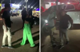 Comandante da PM é suspeito de agredir mulheres e atirar em via pública no Amazonas; veja vídeos