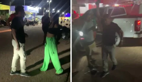 Comandante da PM é suspeito de agredir mulheres e atirar em via pública no Amazonas; veja vídeos