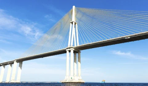 Suposto risco de desabamento da Ponte Rio Negro é investigado após denúncias de erosão
