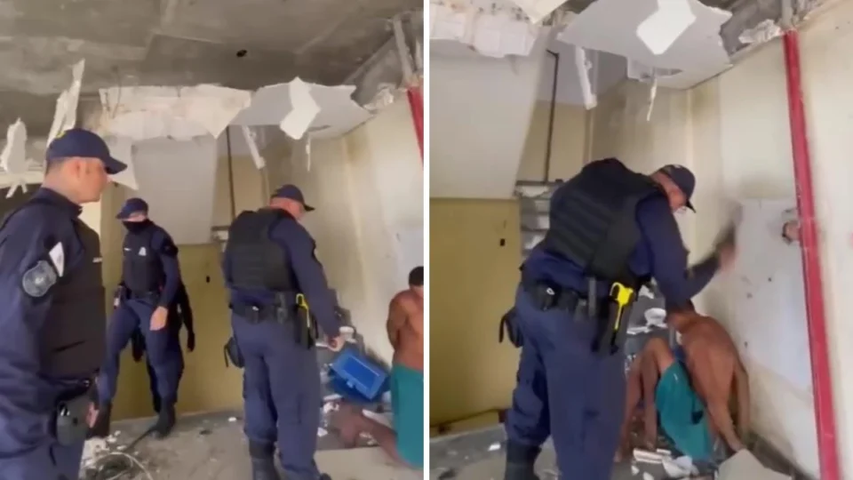Guardas municipais são afastados após vídeo espancando homem em prédio abandonado de Manaus; veja