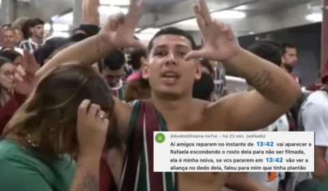 Homem apontado como amante em vídeo do Fluminense revela história real; saiba tudo
