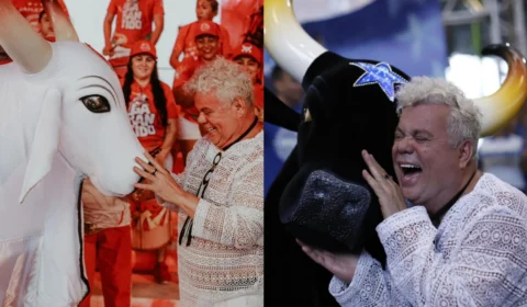 VÍDEO: Milton Cunha visita galpões dos bois Caprichoso e Garantido em Parintins