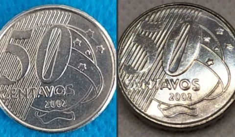 Vender moedas de 50 centavos pode valer mais de R$ 100; confira como