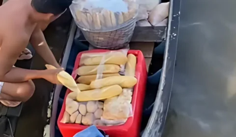 Você sabia? Padaria flutuante é sucesso no interior da Amazônia; veja vídeo