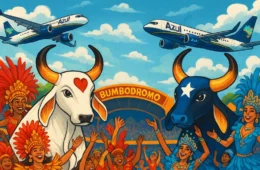 Vai para Parintins 2025? Azul amplia número de voos e promete operação histórica; veja impacto