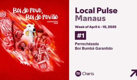 Parintins 2025: ‘Perrechezáda’ assume o topo das paradas locais em Manaus; ouça agora