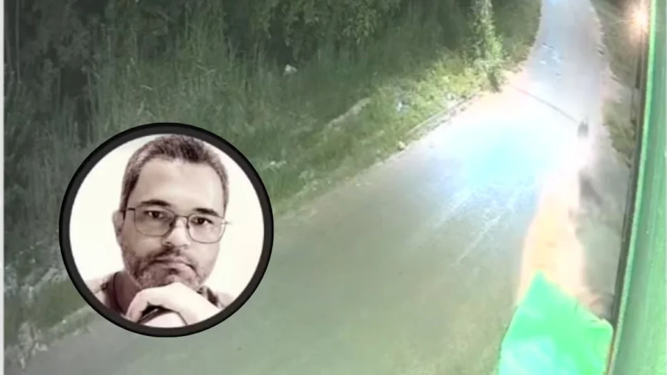 Servidor público morre após colidir contra poste em Tocantins; câmeras mostram acidente