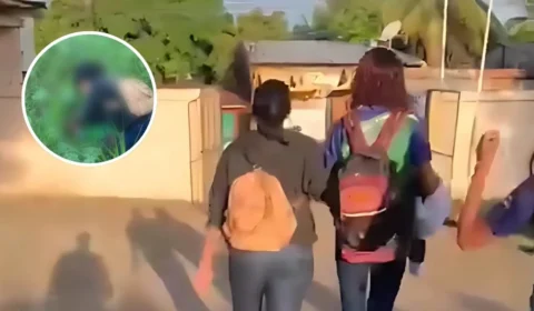 VÍDEO: adolescente é brutalmente agredida ao sair de escola em Manacapuru, no AM