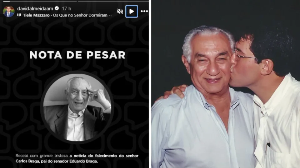 Políticos, amigos e entidades lamentam morte de Carlos Braga, pai do senador Eduardo Braga