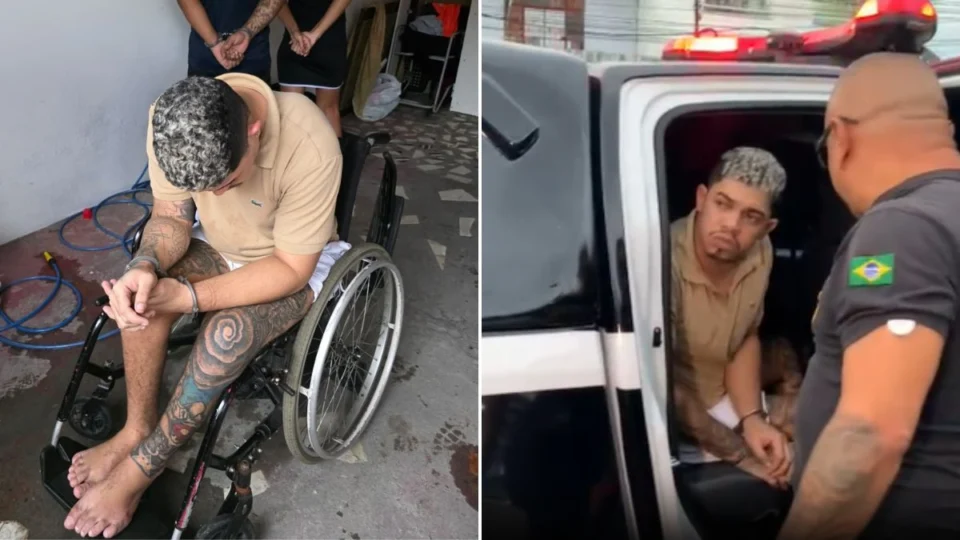 Cadeirante suspeito de chefiar quadrilha de roubos a empresários é preso em Manaus