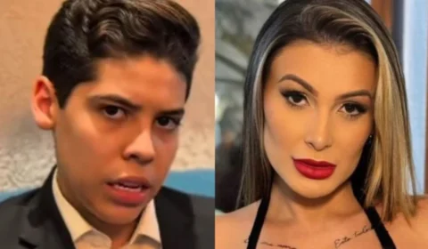 Andressa Urach faz críticas e recebe resposta afiada de ‘pastor mirim’: ‘salvadora da pátria’