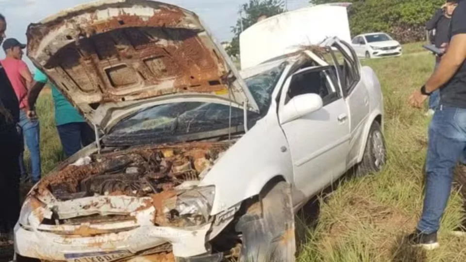 Idoso morre após carro capotar na RR-205, em Boa Vista