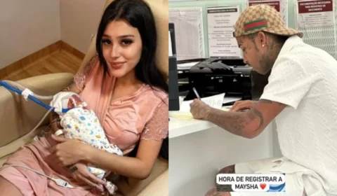 Gato Preto registra filha com Bia Miranda após polêmica sobre paternidade: ‘muita culpa’