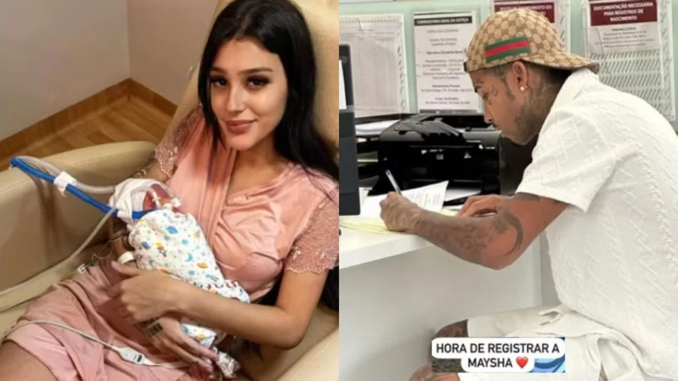 Gato Preto registra filha com Bia Miranda após polêmica sobre paternidade: ‘muita culpa’