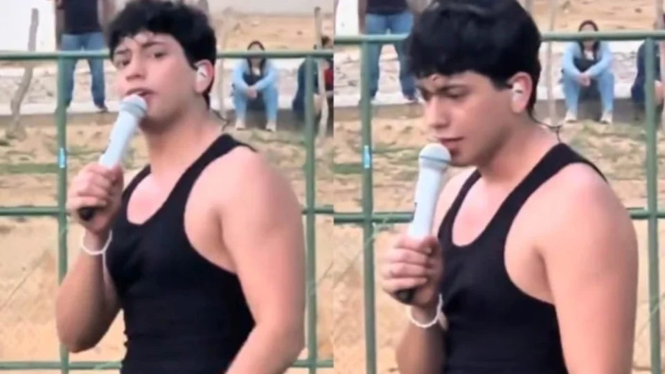 VÍDEO: casal protagoniza cena íntima durante show de Léo Foguete