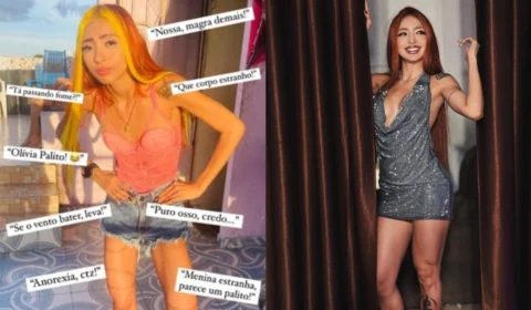 Ruivinha de Marte exibe corpo após ganhar 14 kg e internautas reagem: ‘a mana tá um arraso’