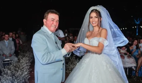 Amado Batista fala sobre diferença de idade com esposa 51 anos mais nova: ‘no amor, não existem regras’