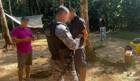 Detento foge de presídio e é recapturado em monte de oração em Porto Velho; veja vídeo