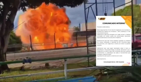 Explosão ocorreu em empresa de plásticos no Polo Industrial de Manaus, diz BIC em nota