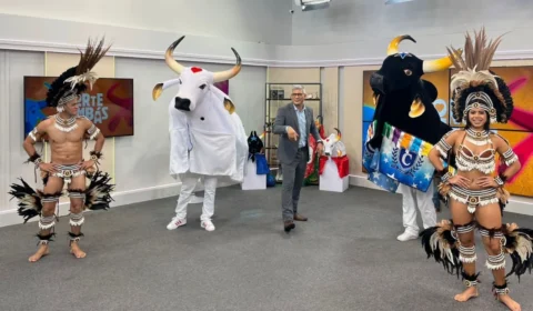 Bois Caprichoso e Garantido ‘invadem’ Povo na TV para divulgar Festival Norte Bumbás 2025