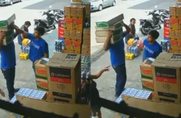 Idosa é flagrada furtando caixa de cerveja em estabelecimento de Manaus; veja vídeo