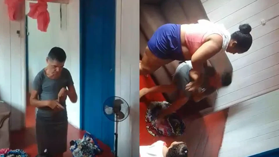‘Essa carniça’: mulher com deficiência é agredida e sofre maus-tratos no Amazonas; veja vídeo