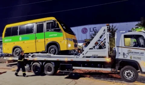 Motorista bêbado e sem CNH é flagrado dirigindo ‘amarelinho’ em Manaus