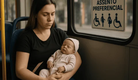 Sem prioridade: Sinetram alerta que mães de bebês reborn não tem direito a banco preferencial em ônibus