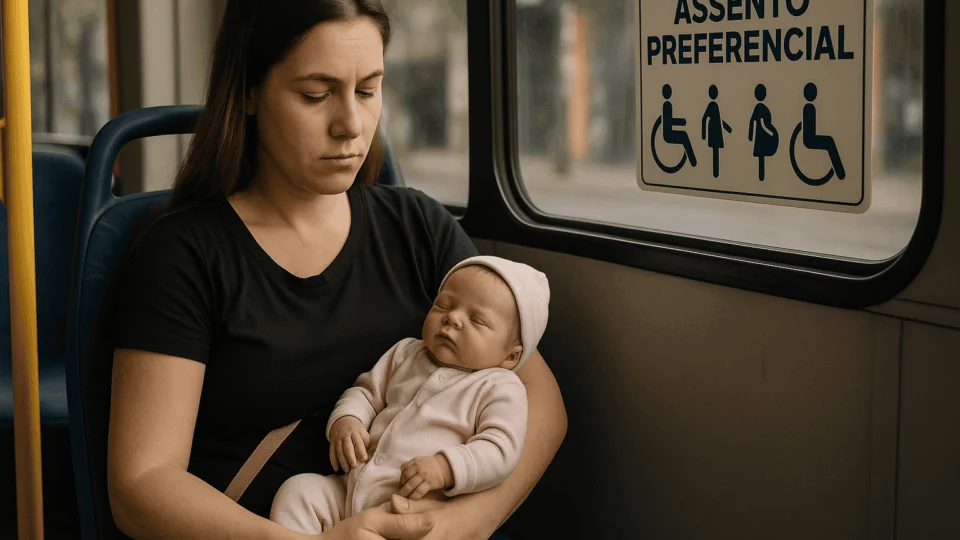 Sem prioridade: Sinetram alerta que mães de bebês reborn não tem direito a banco preferencial em ônibus