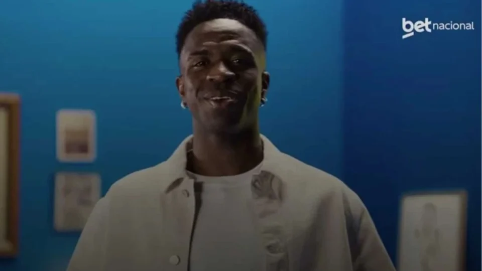 Betnacional: Vini Jr. estrela nova campanha publicitária de site de apostas