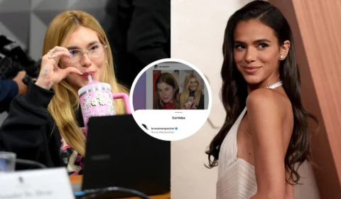 Concorda? Bruna Marquezine curte publicação que compara Virginia com Suzane Richthofen