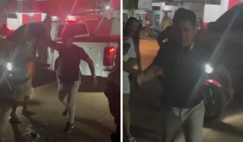 Comandante da PM é preso por agredir mulheres e atirar em via pública no Amazonas