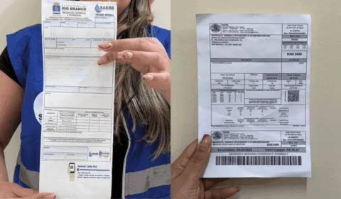 Rio Branco lança novo modelo da conta de água com layout atualizado; entenda