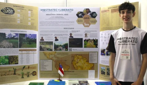 Estudante de Manaus representa o Brasil em maior feira de ciência do mundo com pesquisa amazônica