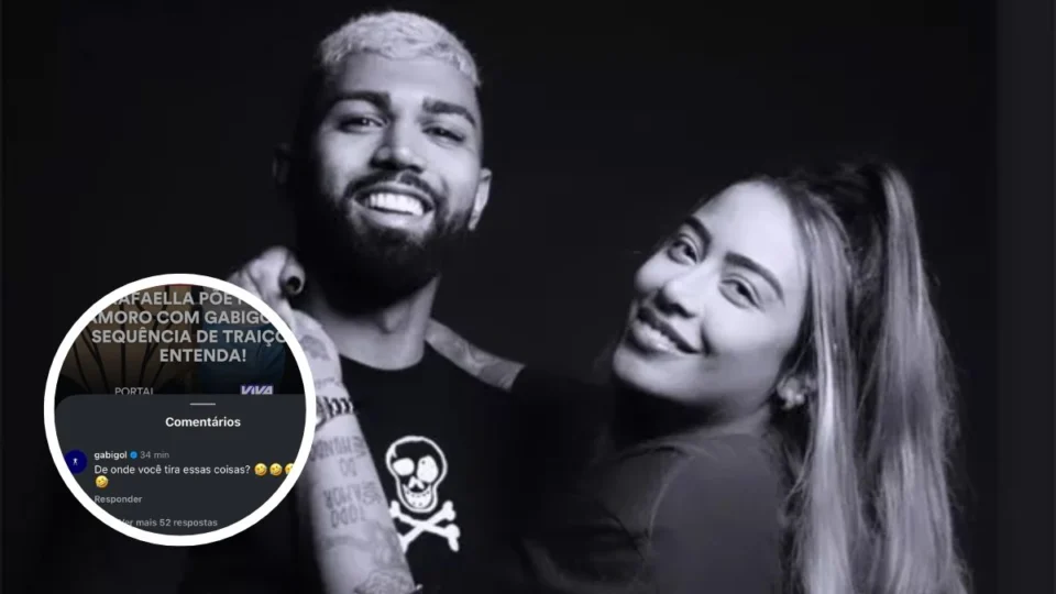É fake? Gabigol e Rafaella terminam namoro após traições e ‘peguete fixa’; jogador desmente