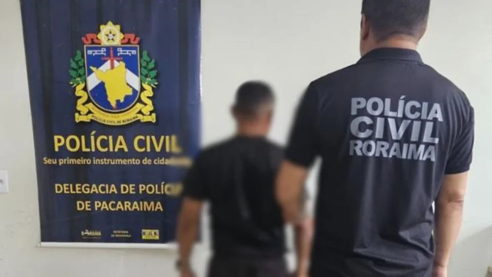 Homem é preso em Pacaraima após ameaçar ex-companheira com uma faca e violar medida protetiva