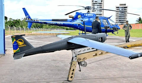 Acre é o primeiro estado do Brasil a usar drone Harpia na Segurança Pública