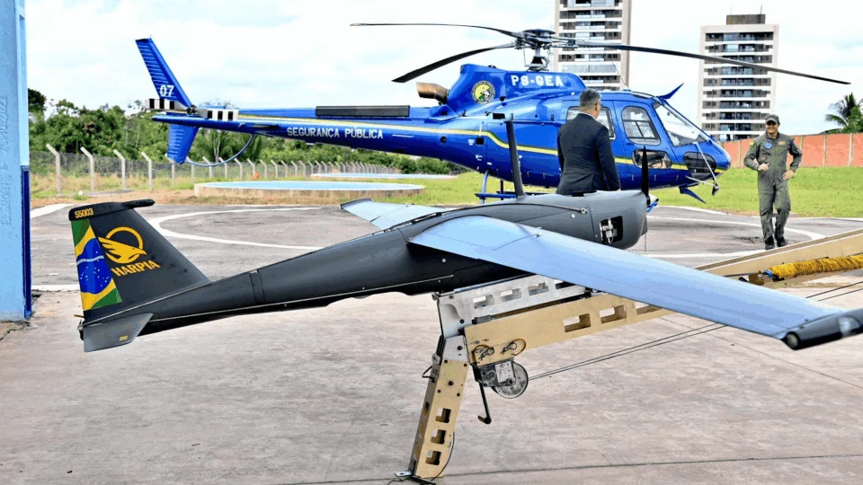 Acre é o primeiro estado do Brasil a usar drone Harpia na Segurança Pública