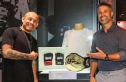 José Aldo no Museu do Flamengo: lutador de Manaus é homenageado com exposição