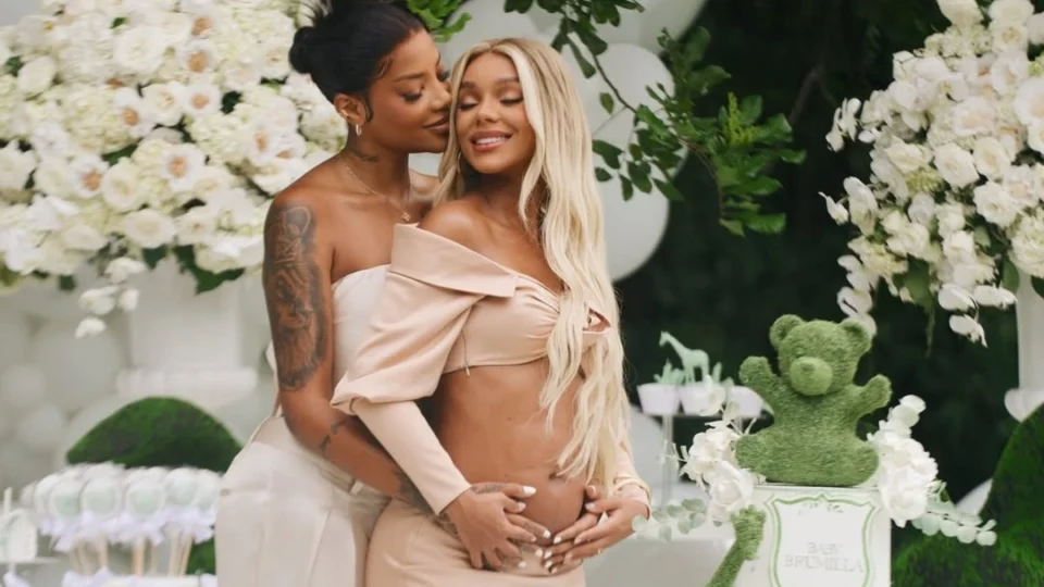 Ludmilla e Brunna veem o rosto de Zuri pela primeira vez em ultrassom de tecnologia avançada; veja foto