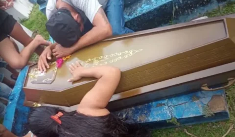 ‘Ele tinha medo de entrar na água’, diz pai de menino morto afogado após pescaria com padrasto no Amazonas