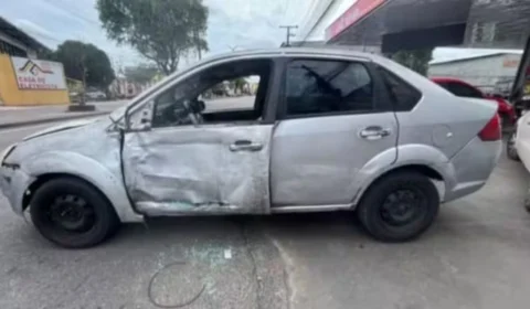 Motorista embriagado invade contramão e atropela motociclista duas vezes em Manaus