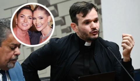 Padre depõe na CPI das Bets, critica influenciadores e ‘discute’ com mãe de Virginia; entenda